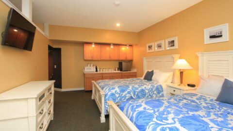 After exploring the fun things to do with kids in Grand Rapids, relax in your Shelbyville hotel room.