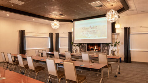 A meeting space to use when having retreats in Shelbyville, Michigan.