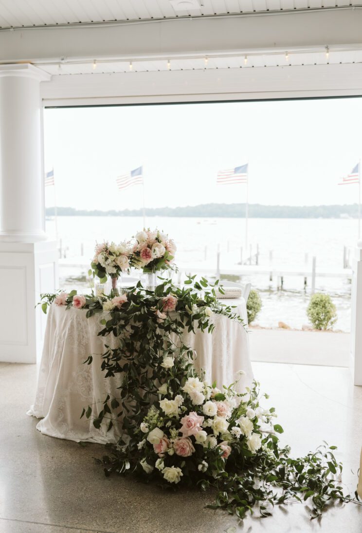 Bay Pointe Lakefront Pavilion Wedding