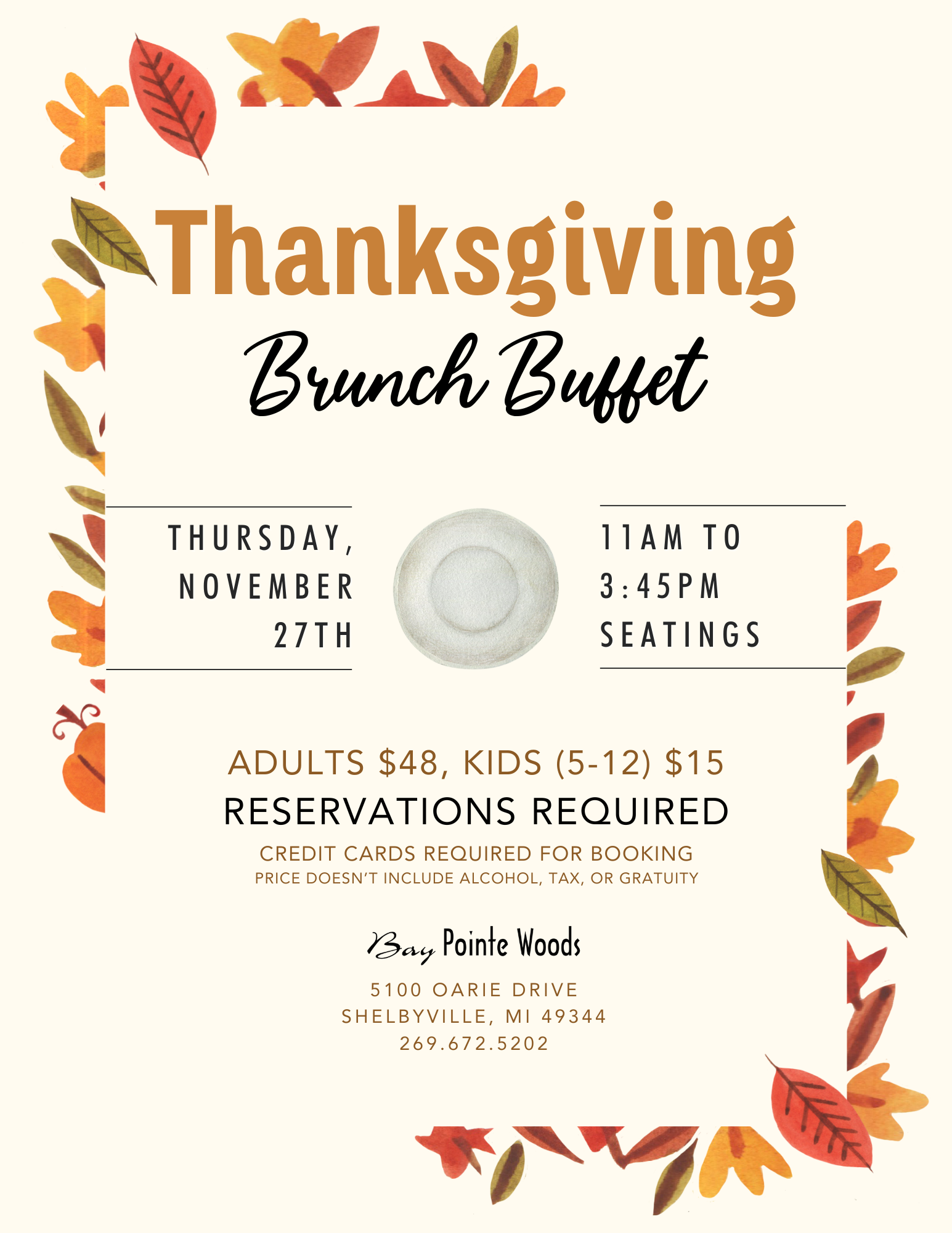 Thanksgiving 2025 Brunch
