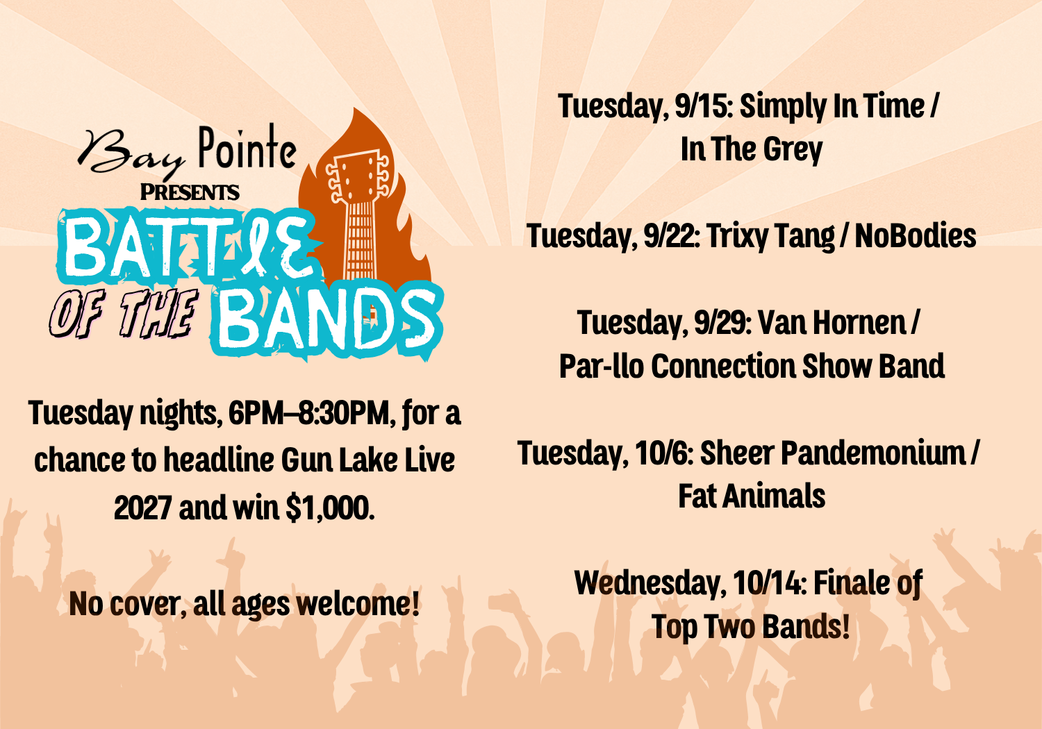 Battle of the Bands Flyer