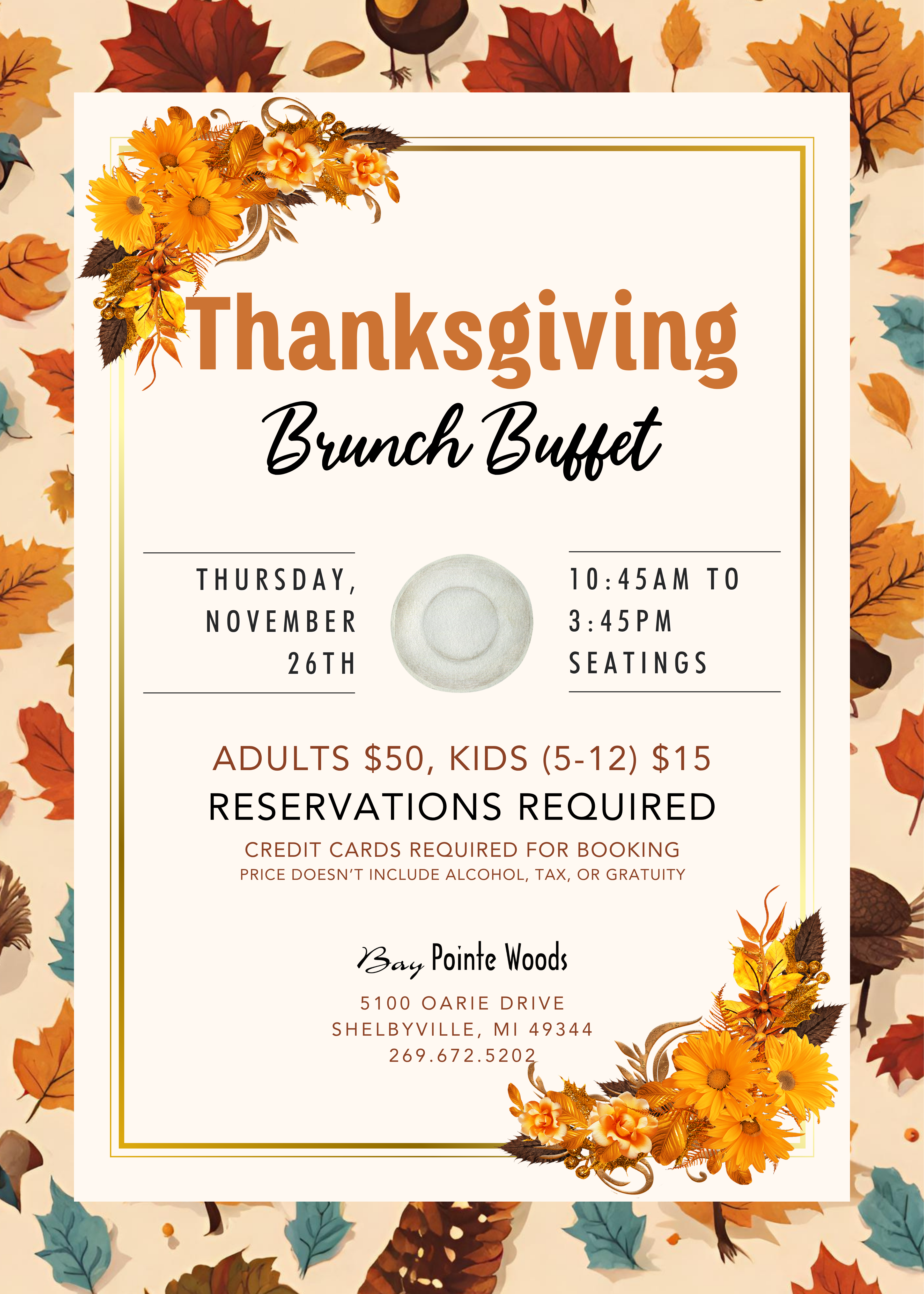 Thanksgiving Brunch 2026